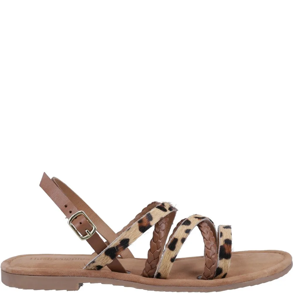 Tan Amanda Strappy Sandals