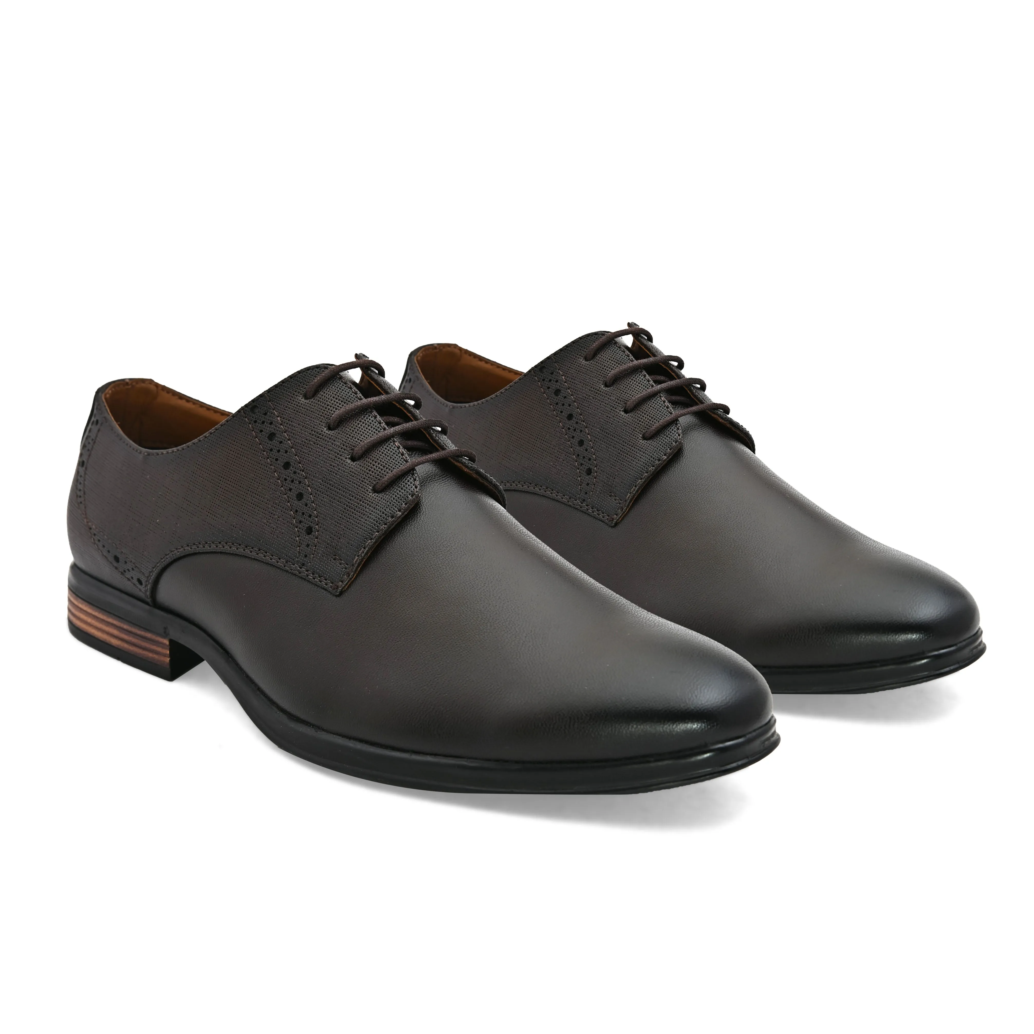 VB'14 Tan Derby Shoes